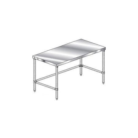 Aero Aero Manufacturing Workbench, 14 Ga. 304 Series Stainless, 36"Wx30"D 2TGX-3036